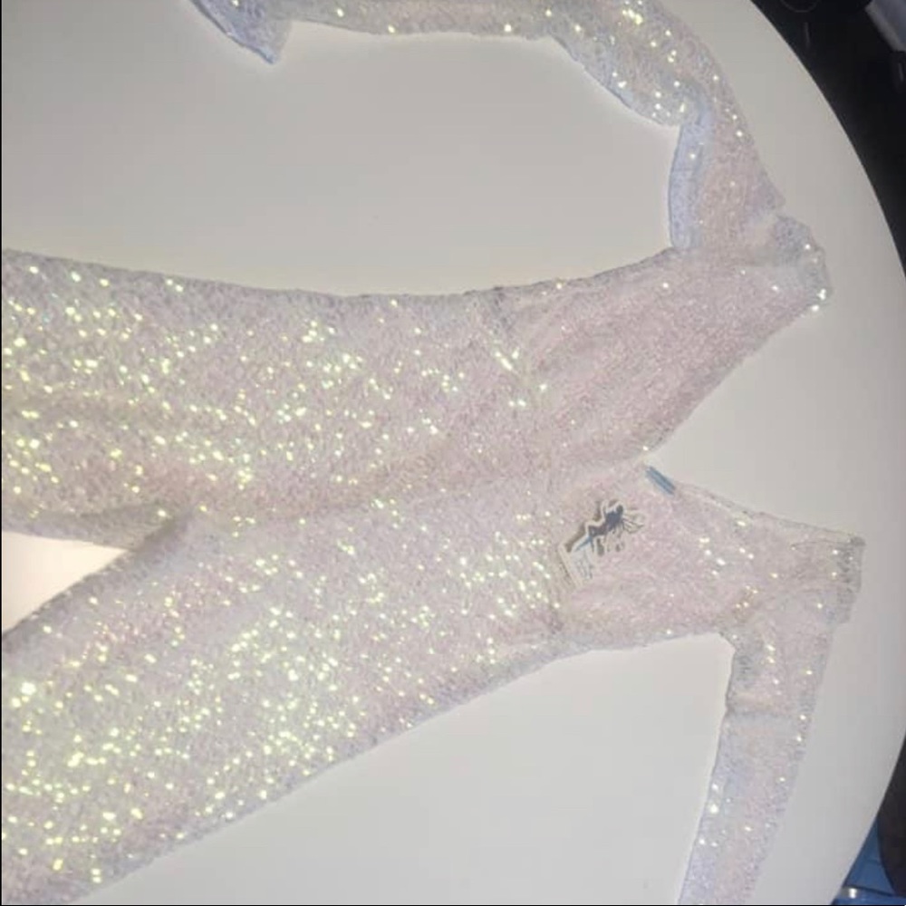*NWT* Sparkl Fairy Couture iridescent jumpsuit